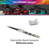 XK Glow XK-4P-CNT-SW 4pin Quick Connector- Strip to Wire |  XKchrome