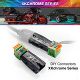 XK Glow XK-4P-DIY 2 DIY Hardwire Connectors | XKchrome or 7 Color Add On