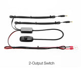 XK Glow XK-SWITCH-2 Dual Output ON OFF Switch with LED Indicator