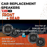 Car Speaker Replacement fits 1986-1990 for Volvo 780