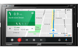 JVC KW-V960BW Wireless CarPlay, Wireless Android Auto, CD/DVD + Satellite Receiver  SXV300V1 + Backup Camera TE-2MPIR