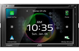 JVC KW-V960BW Wireless CarPlay, Wireless Android Auto, CD/DVD + Satellite Receiver  SXV300V1 + Backup Camera TE-2MPIR