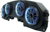 MB Quart MBQJ-48HRGB Jeep Wrangler (JL) / Gladiator (JT) Tuned Rear Soundbar with 8 Inch Compression Horn Speakers, Enclosure, and RGB LED Lighting