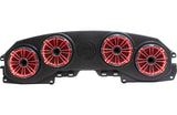 MB Quart MBQJ-48HRGB Jeep Wrangler (JL) / Gladiator (JT) Tuned Rear Soundbar with 8 Inch Compression Horn Speakers, Enclosure, and RGB LED Lighting