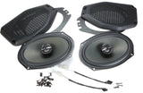 MB Quart JC1-169SB (2) 6×9 Inch Jeep Wrangler (JL) / Gladiator (JT) Tuned Rear Coaxial Speakers Upgrade