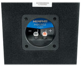 Memphis MBE8D2 Loaded Enclosure 2-8" 2ohm 700RMS/1400MAX