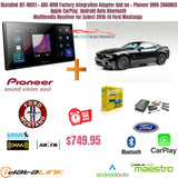 iDatalink KIT-MUS1 + ADS-MRR  + Pioneer DMH-2660NEX  CarPlay for 2010-14 Mustang