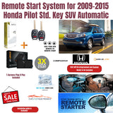 Remote Start System for 2009-2015 Honda Pilot Std. Key SUV Automatic