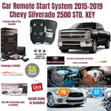 Car Remote Start System 2015-19 Chevy Silverado 2500 STD. KEY