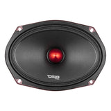 4 X DS18 PRO-X698BM  550W Peak (275W RMS) 6x9” PRO-X Series Mid-Range Loudspeaker with Red Grille