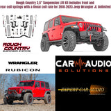 Rough Country 66830 3.5" Lift Kit for 2018-2023 Jeep Wrangler JL Unlimited