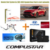 Remote Start System for 2021 Hyundai Kona Push to start automatic