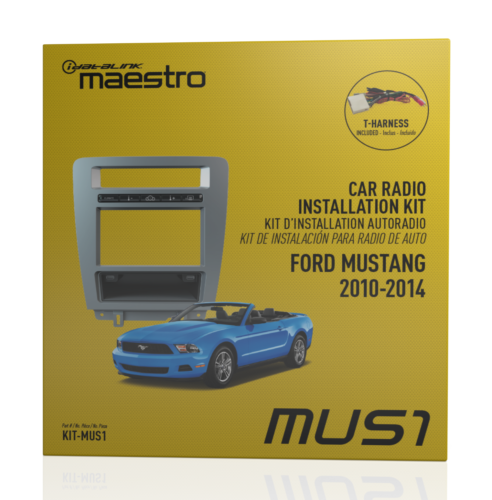 2014 ford mustang store stereo dash kit