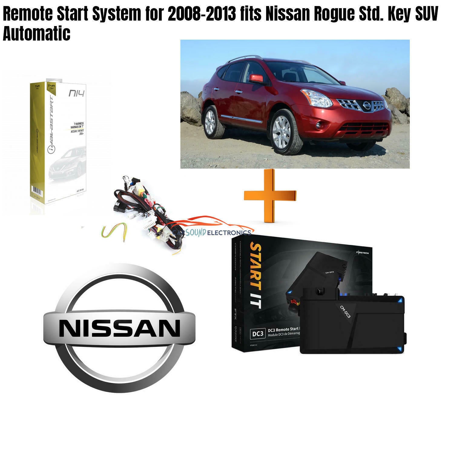 2013 nissan deals rogue remote start